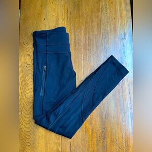 Lululemon Running Leggings with Zip Pockets